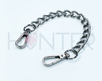 Fixing Chain for Handcuffs Chain with Сarabiner Connector Bondage Restraints Chain Connector Double Chain Connector Bondage Connector Mature
