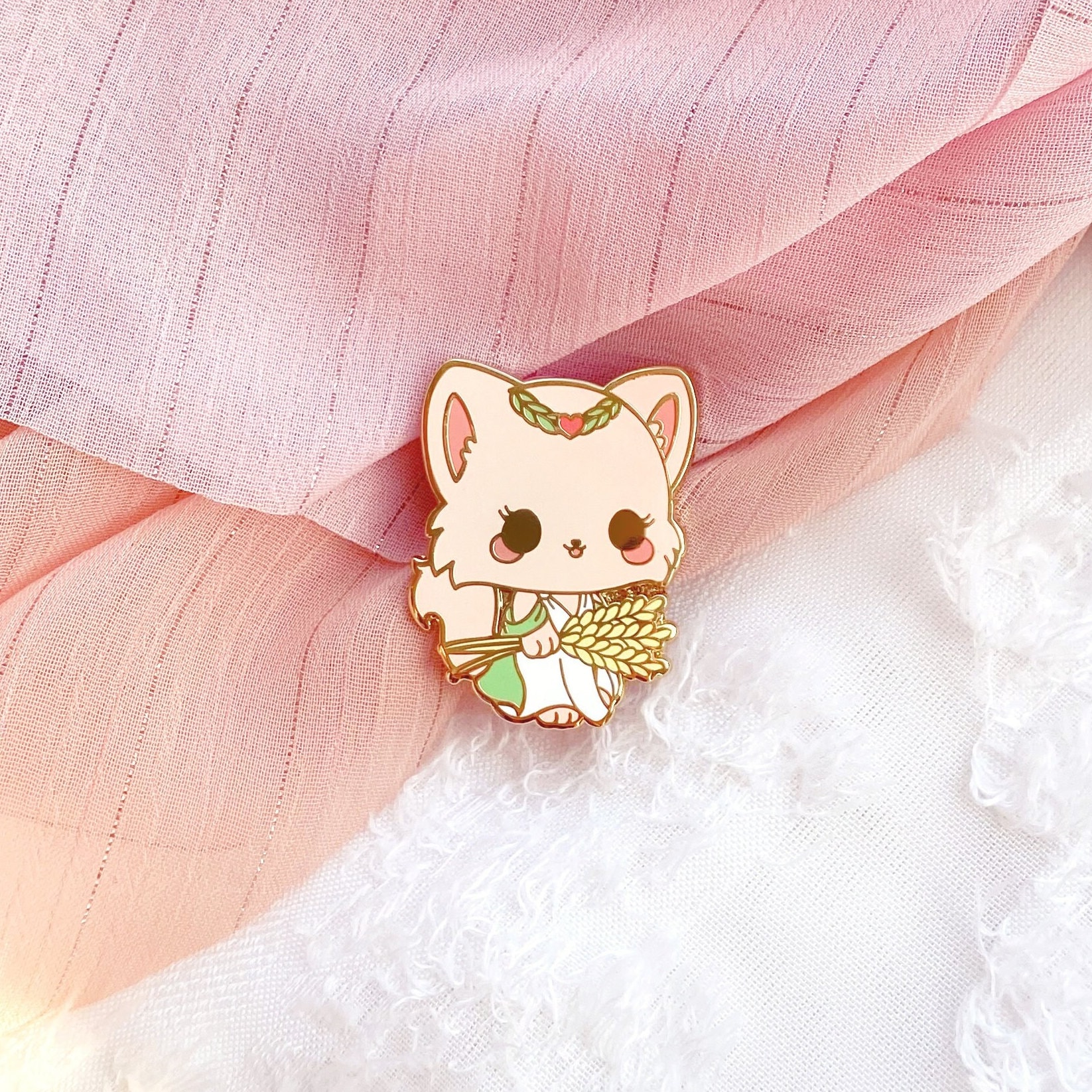Neko Demeter Enamel Pin - Etsy