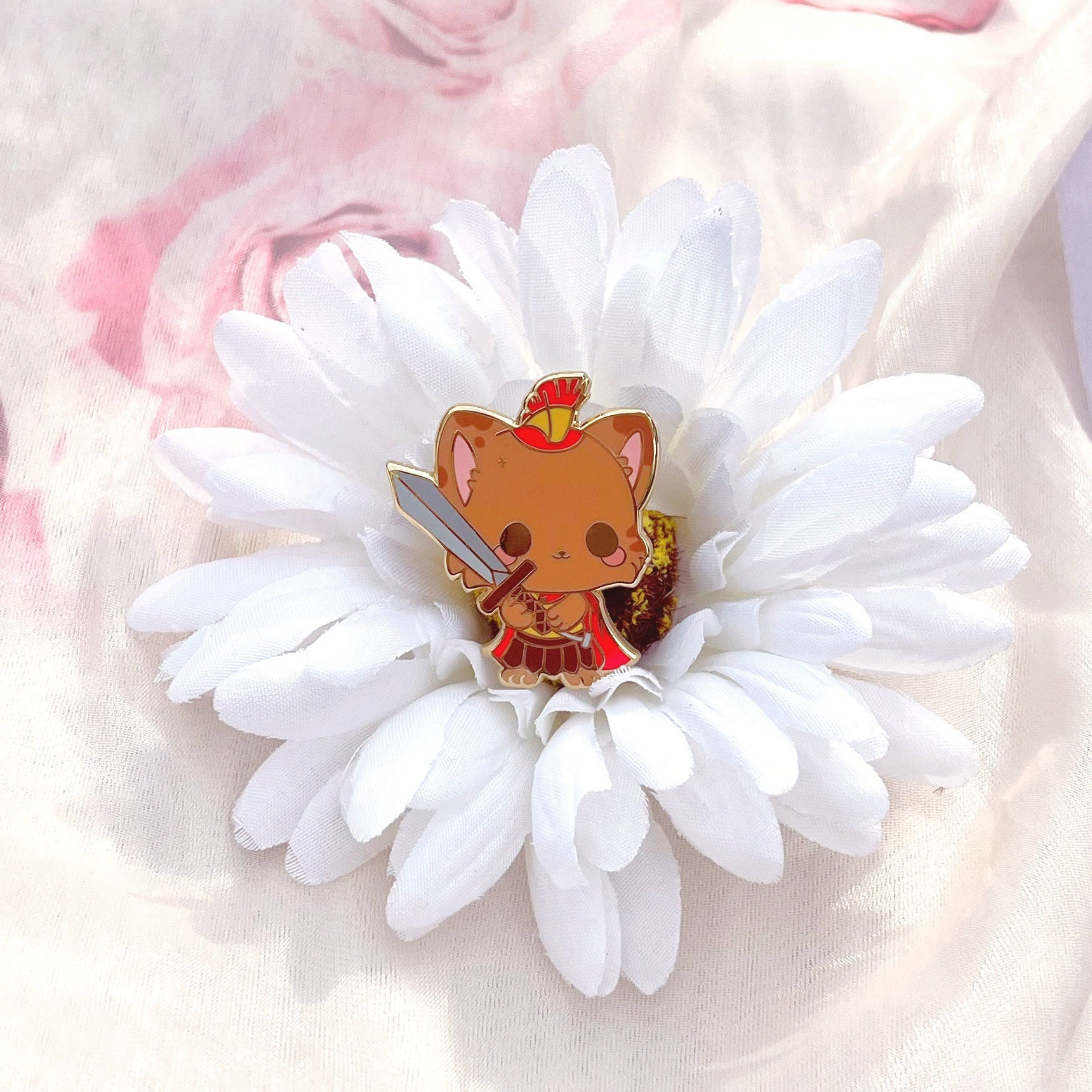 Neko Ares Enamel Pin - Etsy