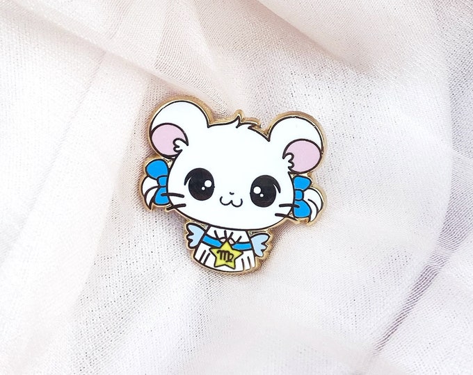 Virgo Bijou Enamel Pin (Hamtaro)