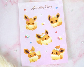 Eevee Sticker Sheet