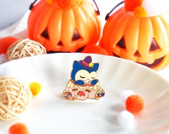 Halloween - Emaille pin pompoen pompoen