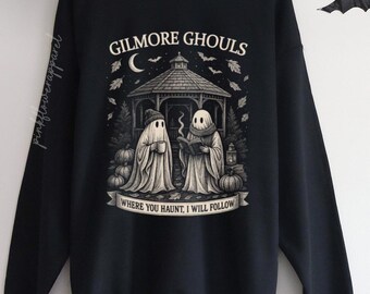 Ghouls Halloween Sweatshirt, Vintage Halloween Ghost Sweatshirt, Funny Retro Ghost Sweater, Funny Halloween Crewneck SweatShirt