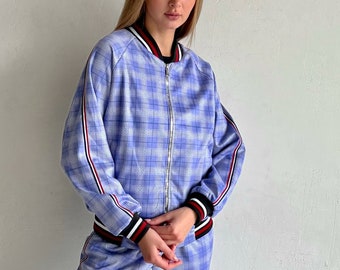 Tartan Women's Tracksuit Set | Women's Tracksuit Set | Gentlemen Tartan | Woman Tracksuit | Tartan Tracksuit | S, M, L, Custom Size