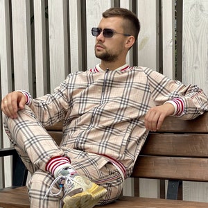 Burberry velour tracksuit sale