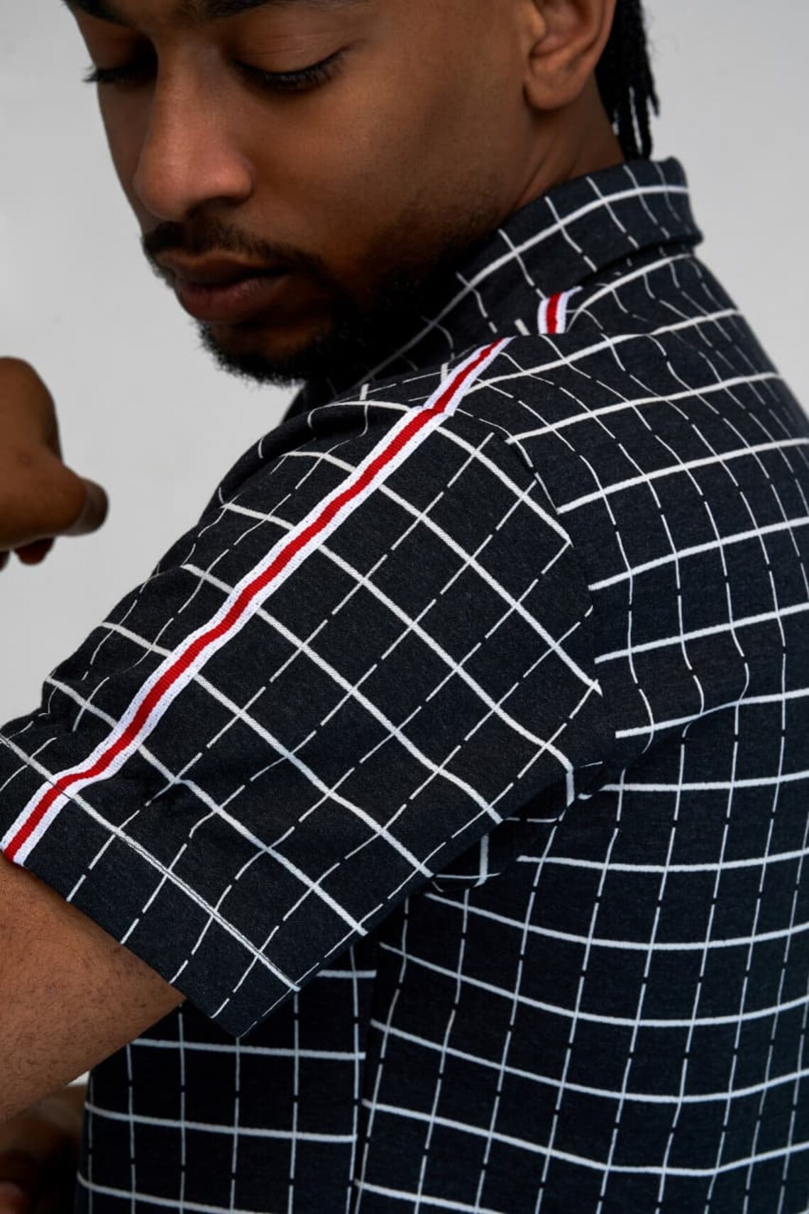 Summer Mens Casual Shorts Sets Short Sleeve Polo Two Piece Etsy