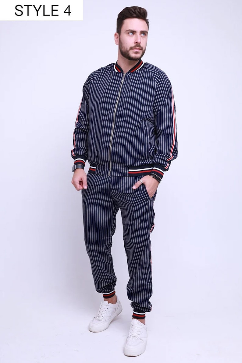 The Gentlemen Tracksuit Men's Tartan Tracksuits Guy Ritchie S M L XL XXL 3XL 4XL, Custom Sizes image 5