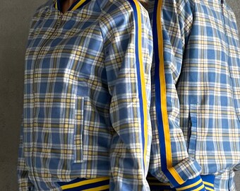 Survêtement Homme Drapeau Ukrainien - Fait Main - Tailles S à 4XL - Neuf