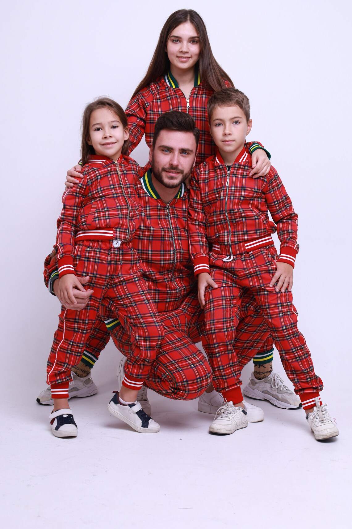 Matching Family Tracksuit Set Family Workout Set Matching Etsy