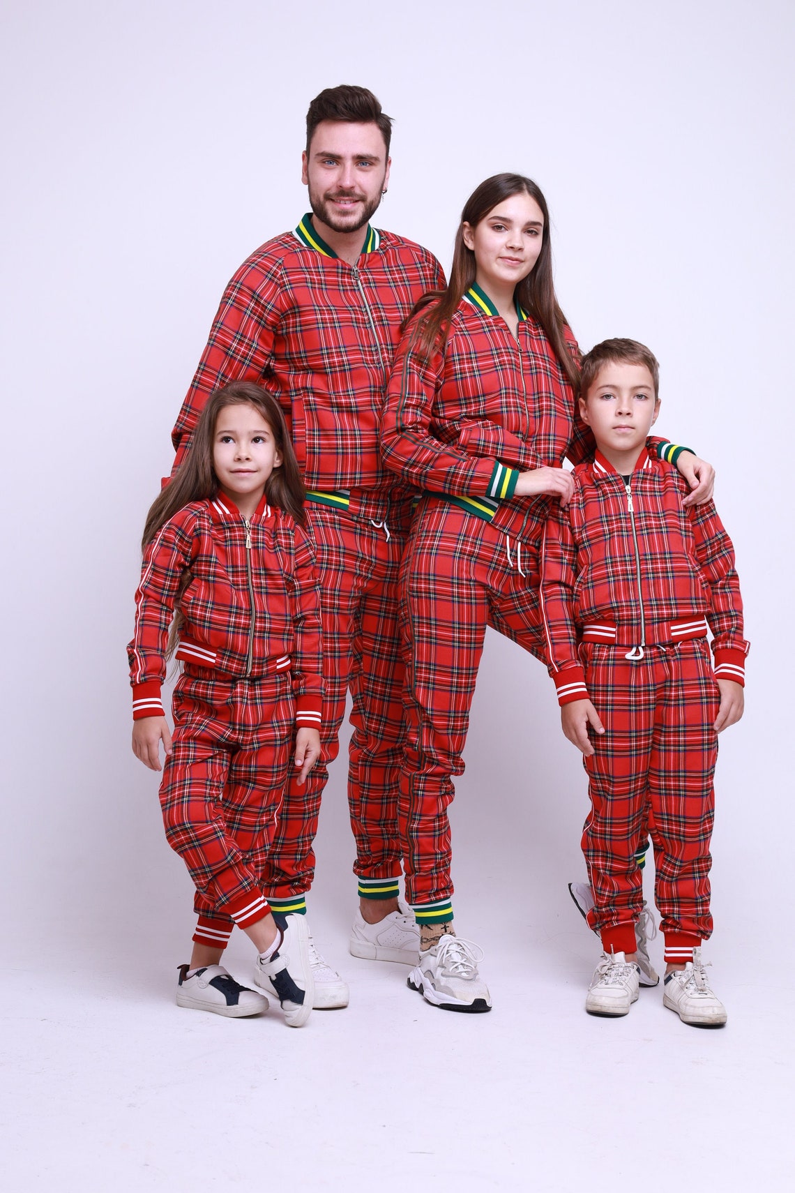 Matching Family Tracksuit Set Family Workout Set Matching Etsy