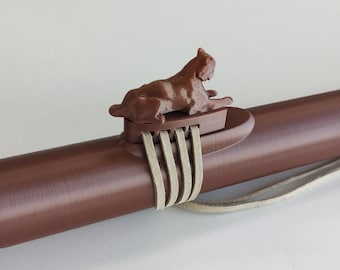 3D Printed Flute, Key of Low B, 432 Hz Tuning, Native American Style