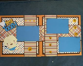 Der Erste Zahn 12x30cm Scrapbook Layout Kit