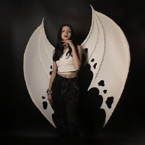 bat wings, dragon wings, white wings, Halloween wings, white bat, demon wings, wing bats costume, bat wings cosplay