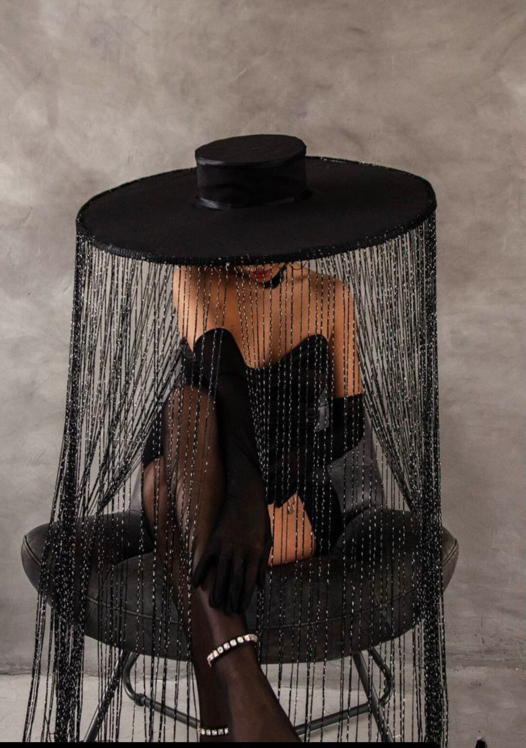 Fringe Hat Photo Shoot Hat Futuristic Costume Cosplay Etsy