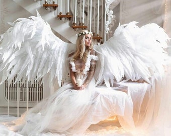 Wings, Angel Wings, White Angel, White Wings, Large Wings - Etsy