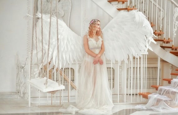 Wings, Angel Wings, White Angel, White Wings, Large Wings - Etsy