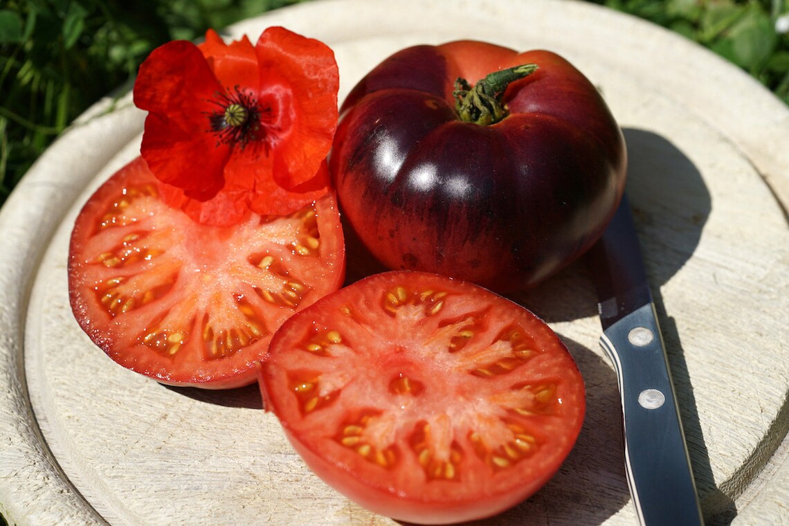 50 Organic Amethyst Jewel Tomato Seeds Old Heirloom Variety - Etsy UK