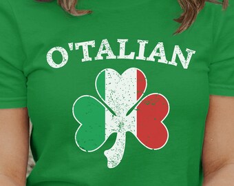 Irish and Italy Flag Irish /& Italian Temper with an Attitude Baby Bodysuit