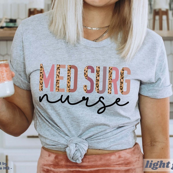 Leopard Med School Shirt Etsy