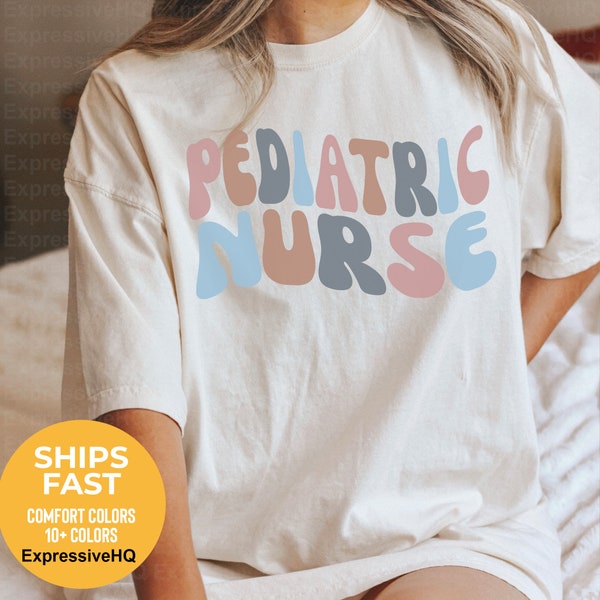 Pediatric Nurse Shirt Etsy