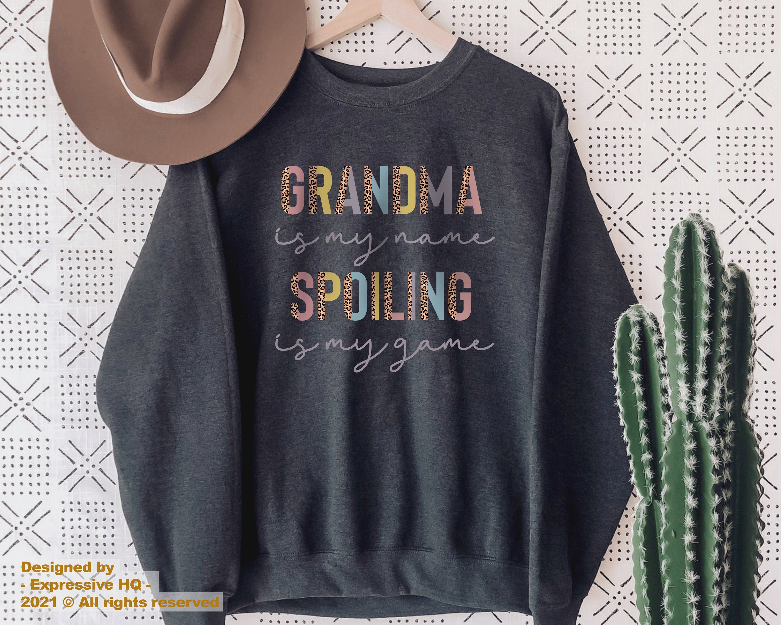 Grandma Sweater Gift for Grandma Grandma Established Etsy