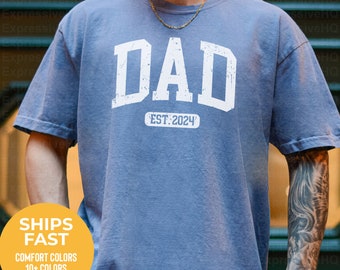 New Dad Shirt For Hospital, Personalize Dad Shirt, Dad Shirt, Gift For Dad, Gift For Grandpa Shirt, Fathers Day Gift, Dad Birthday Gift