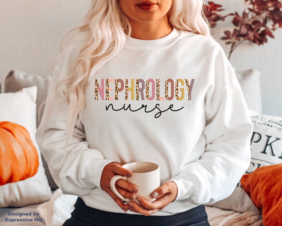 Nephrology Nurse Shirt,dialysis Nurse Tshirt,leopard Nurse, Gift for ...