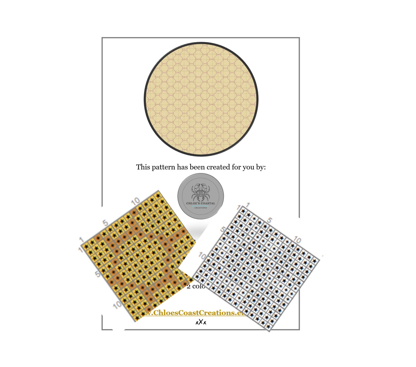 Cross Stitch Pattern Instant Download PDF Counted Etsy