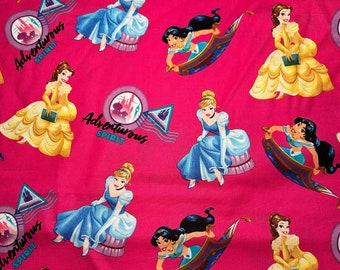 Disney Princess Adventures Fabric | Disney Princess Fabric | Disney Fabric | 100% cotton Fabric