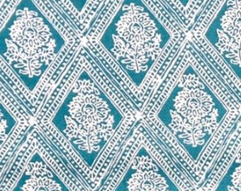 Diamond Floral Fabric | Floral Diamond Fabric | Diamond Fabric | 100% Cotton Fabric