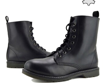 mens biker style boots uk