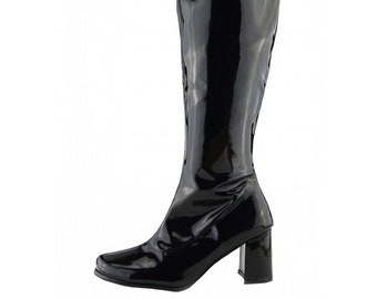 1970 women's white knee boots 1970 women's white knee boots
