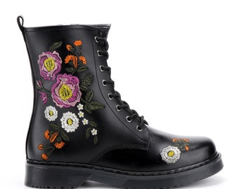 womens combat boots uk