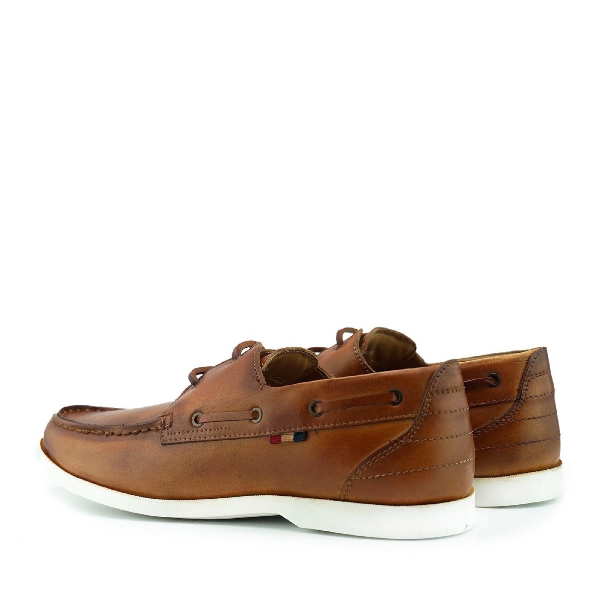 mens tan deck shoes
