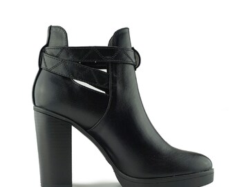 black festival boots womens