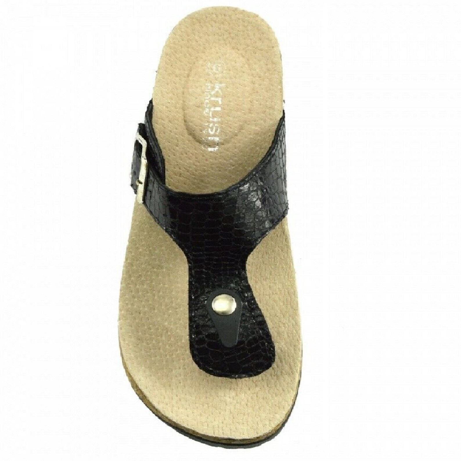cork bed flip flops