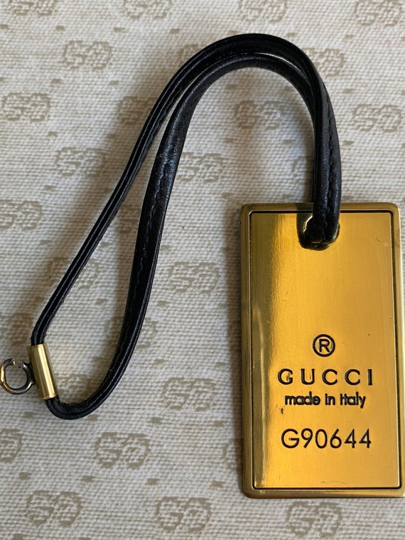 Gucci pendant/ Gucci Keyring/ Vintage pendant Gucc