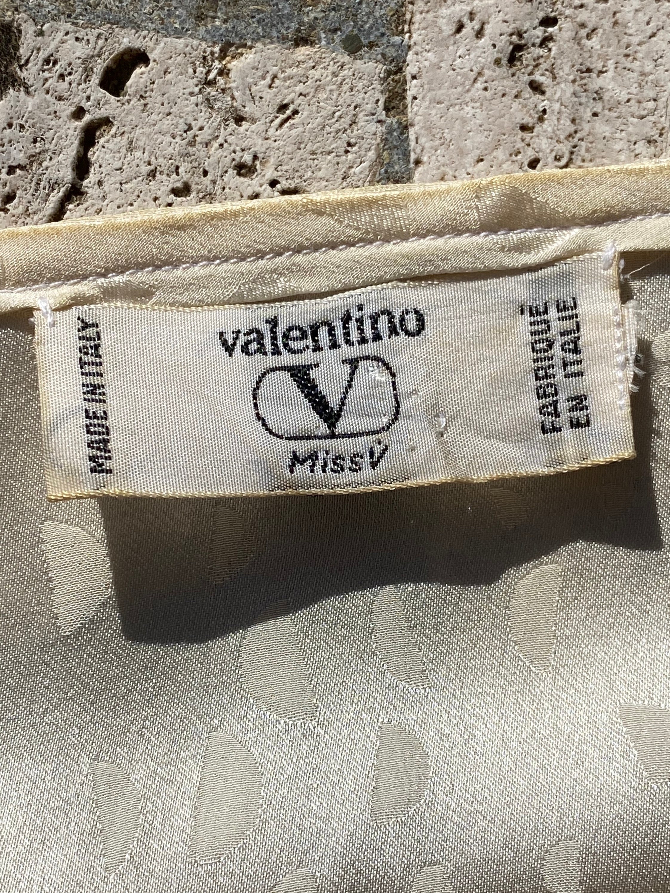 80s Blouse Valentino Vintage/valentino Blouse/valentino - Etsy