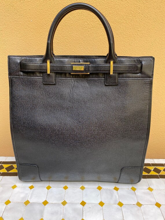 Kelly Bag GUCCI rare autentico |Vintage Leather Gu