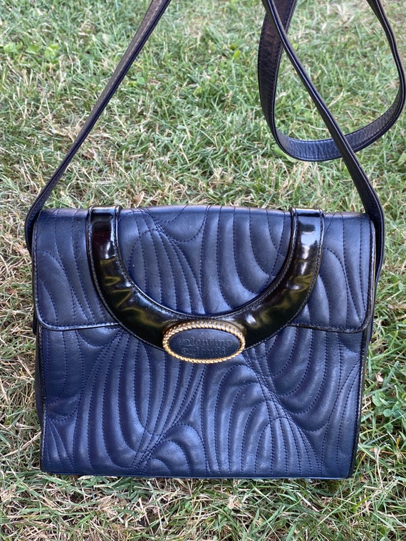90s Vintage Luxury bag matelasse’ Design Valentino