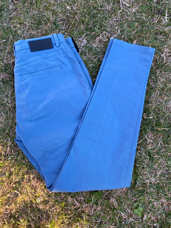Design Pant Fendi/fashion Fendi Pants/blue Pants Cotton/blue Fendi Trousers/design  Vintage Fendi Jeans -  Canada