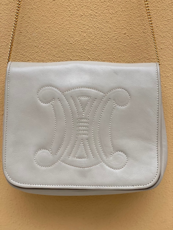Pochetto 70s Vintage Celine/Celine bag/ Leather Po