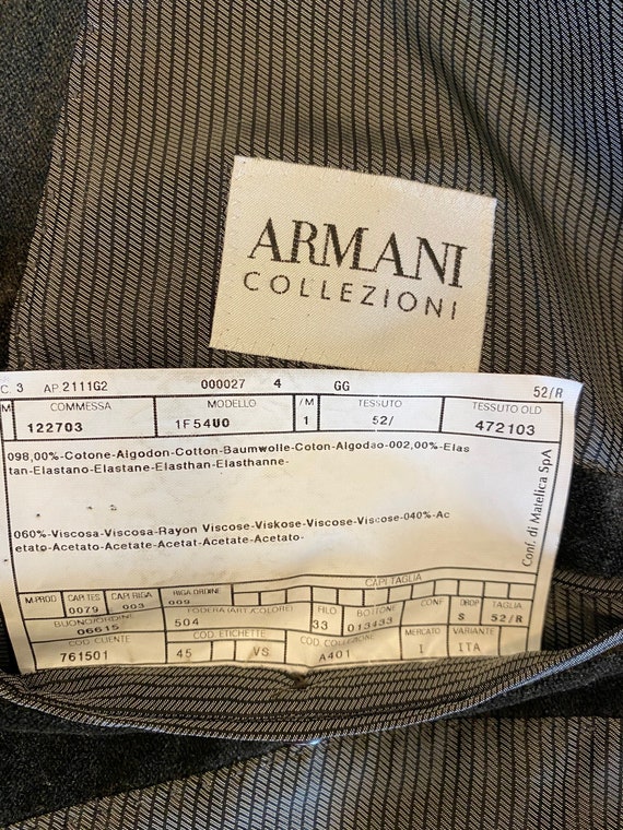 jacket Armani Collezioni/Design blazer Armani/Ori… - image 8