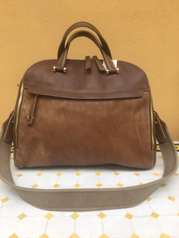 Bag Furla/Tote bag Furla/Brown leather bag/ Should