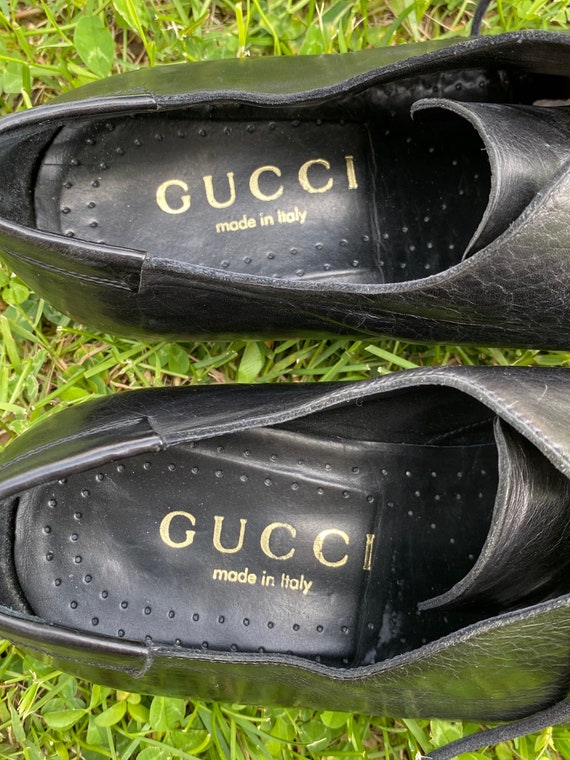 90s Gucci Authentic Vintage shoes/Scarpe Gucci/Sh… - image 5