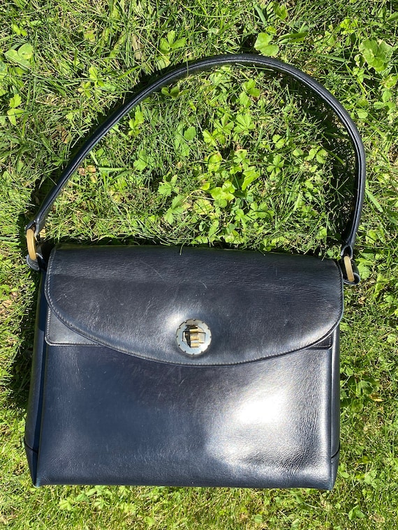 60s Authentic Vintage Bag Gucci/pochette Gucci/blue Bag -  Hong Kong