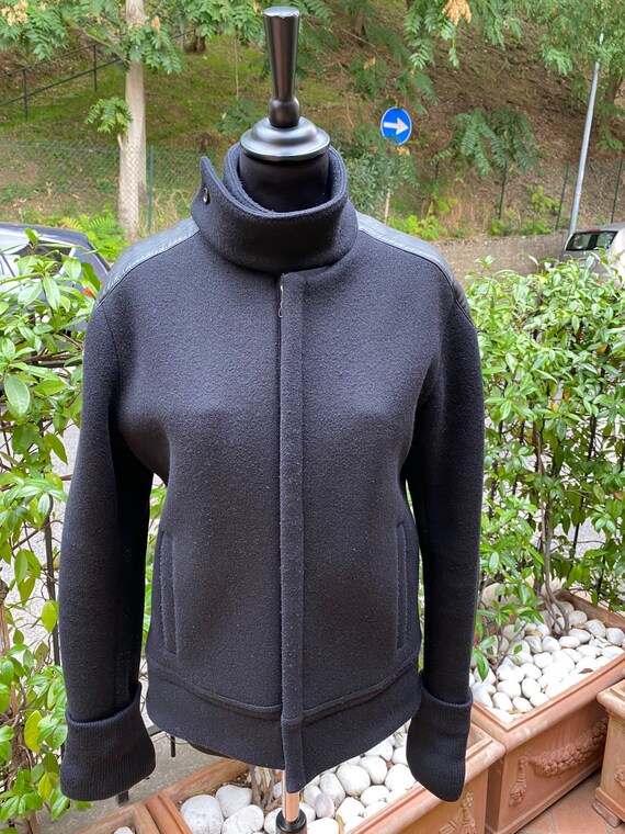 Dior/Black coat Cristian Dior/Original jacket Dior