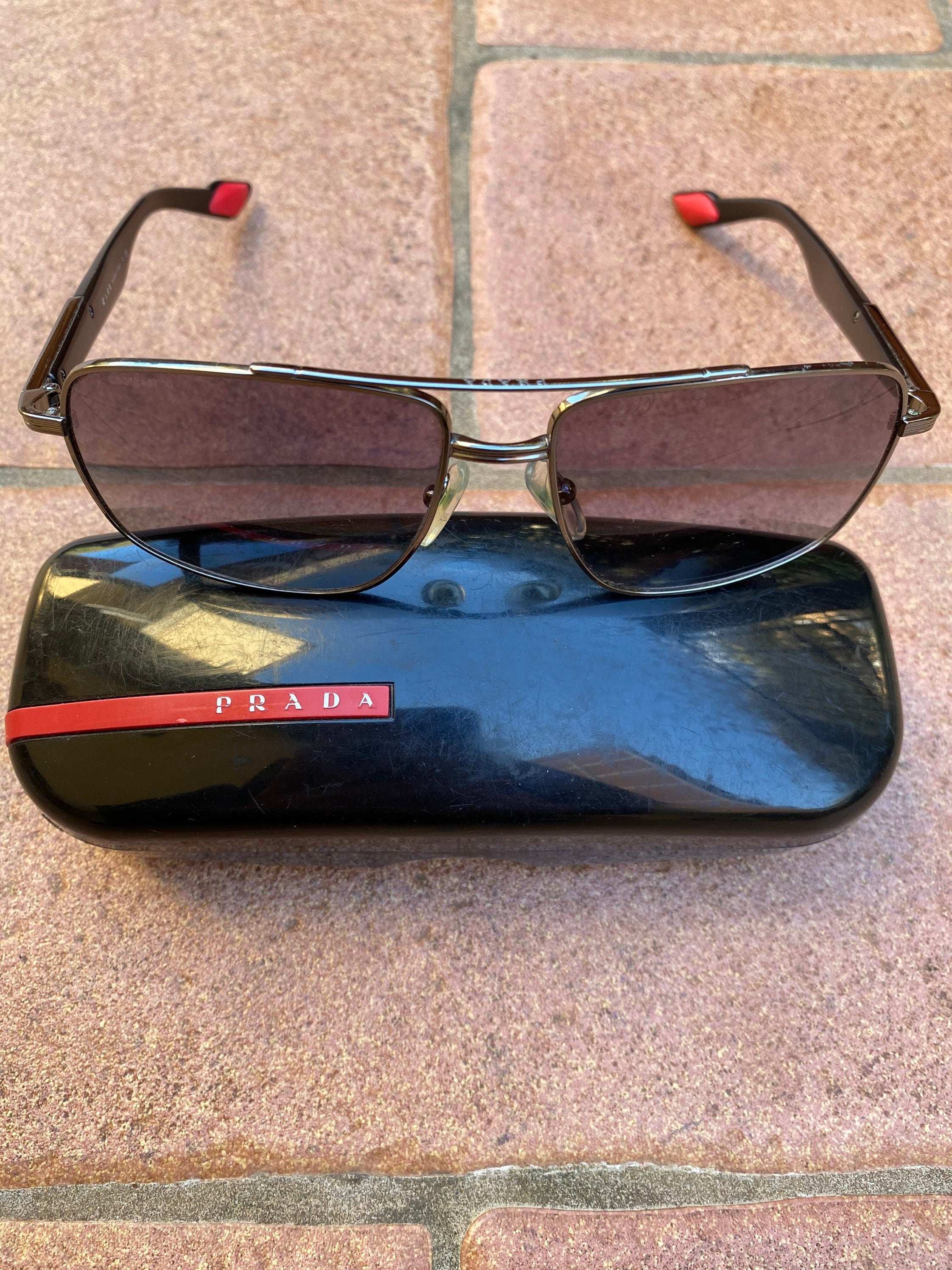 90s Prada Authentic Vintage Sun Glasses prada Sunglasses eyes