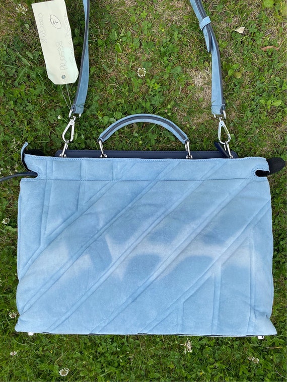 Fendi camera hotsell bag blue