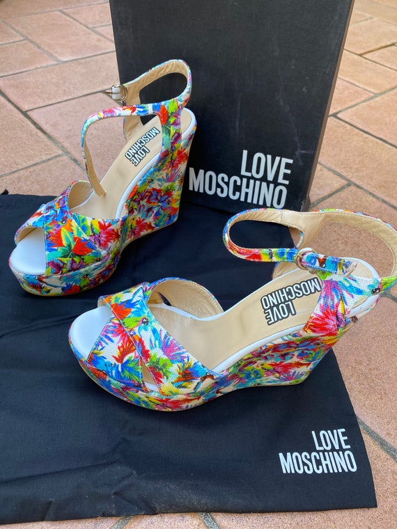 90s Platforms Moschino sandals/design Moschino sa… - image 2